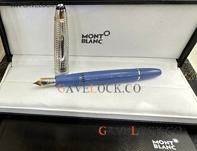 New Arrival! Luxury Montblanc Meisterstuck Glacier LeGrand Fountain XL Size New Arrival! Luxury Montblanc Meisterstuck Glacier LeGrand Fountain XL Size